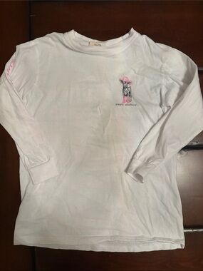 Girls Simply Southern Long-Sleeve Tops in White